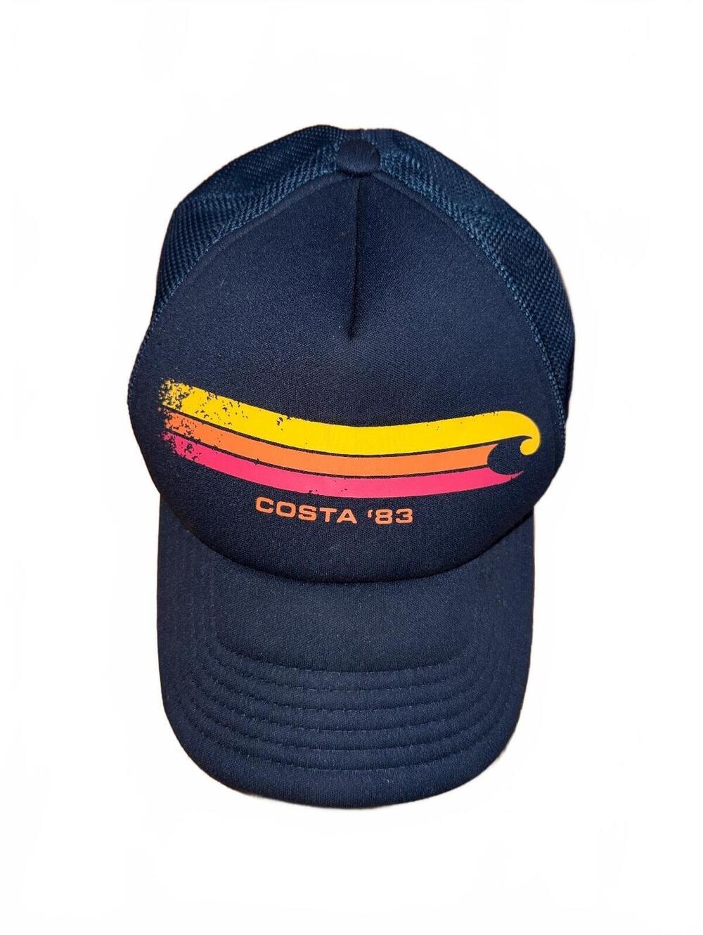 Costa '83 Navy Blue Trucker Cap Hat